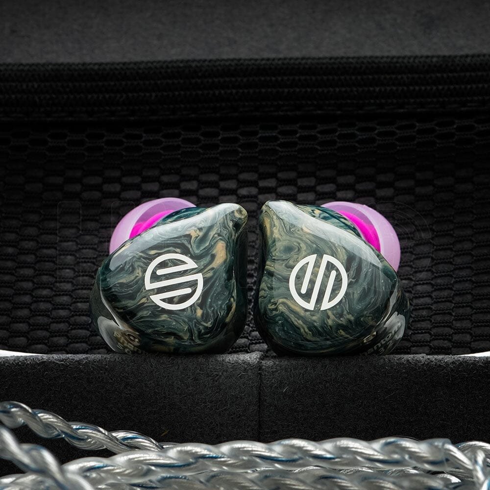 bgvp phantom 2ba + 2dd + 2est + 2bcd flagship in ear hifi monitor earphones with 2 in 1 plug