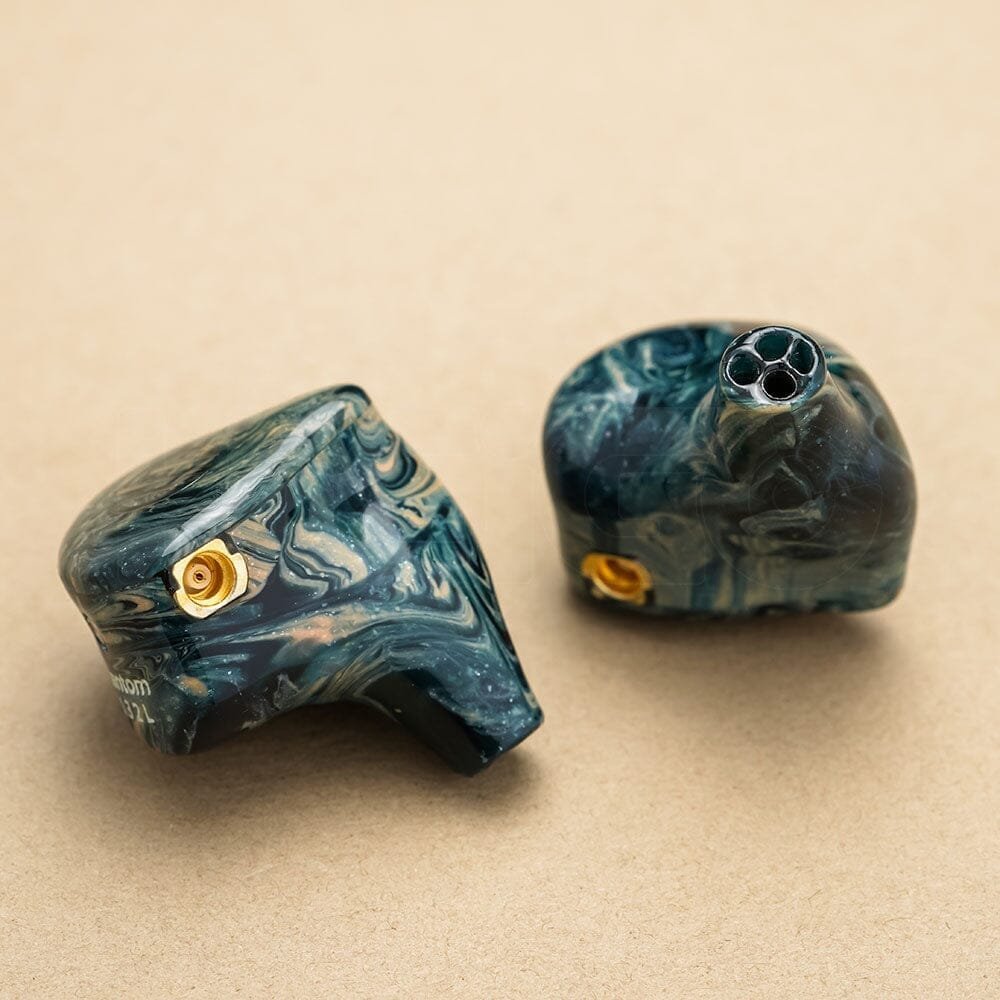 bgvp phantom 2ba + 2dd + 2est + 2bcd flagship in ear hifi monitor earphones with 2 in 1 plug