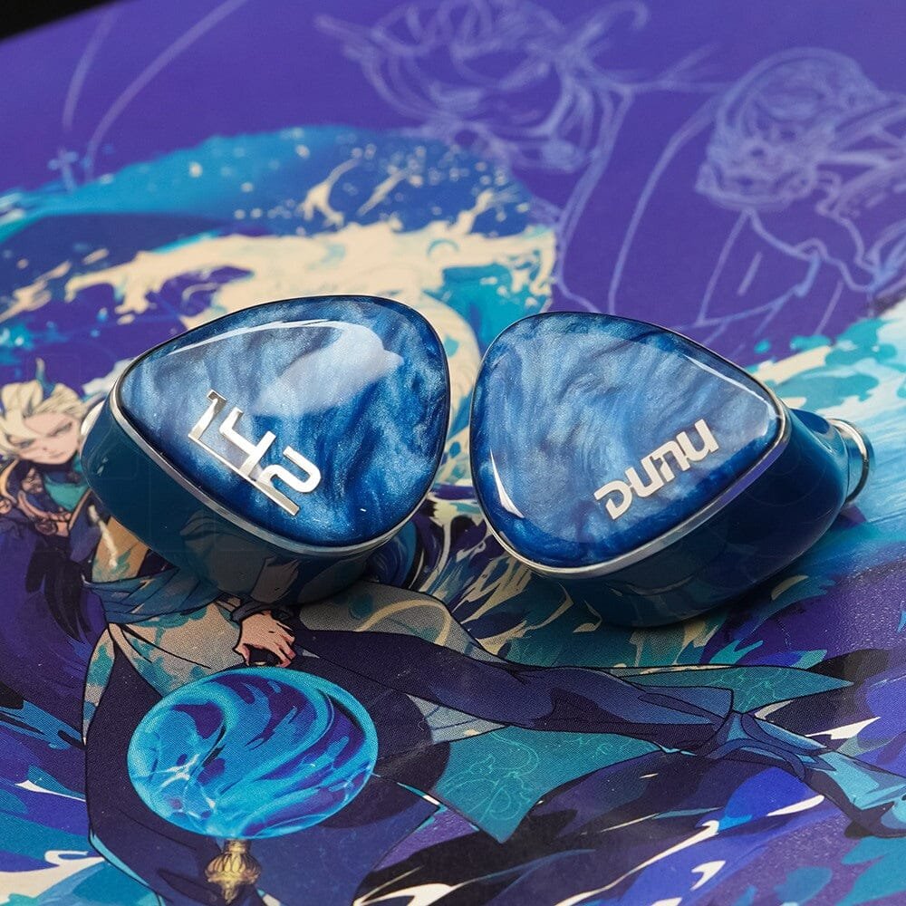 dunu dn142 1dd + 4ba + 2 planar tribrid drivers iems